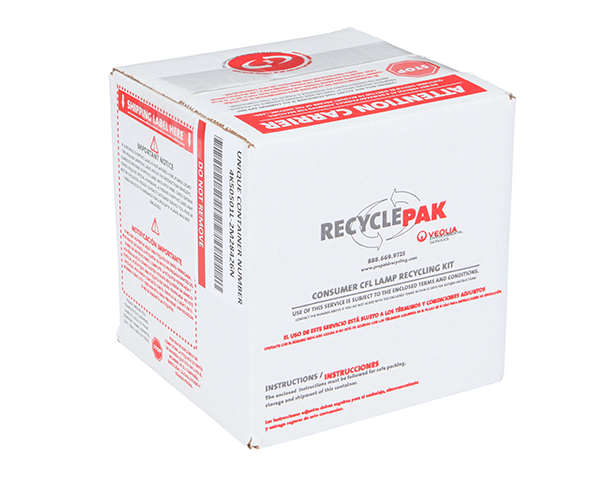SUPPLY-123CH- EXTRA SMALL CFL RECYCLING BOX (EACH)